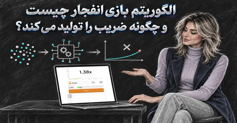 الگوریتم بازی انفجار